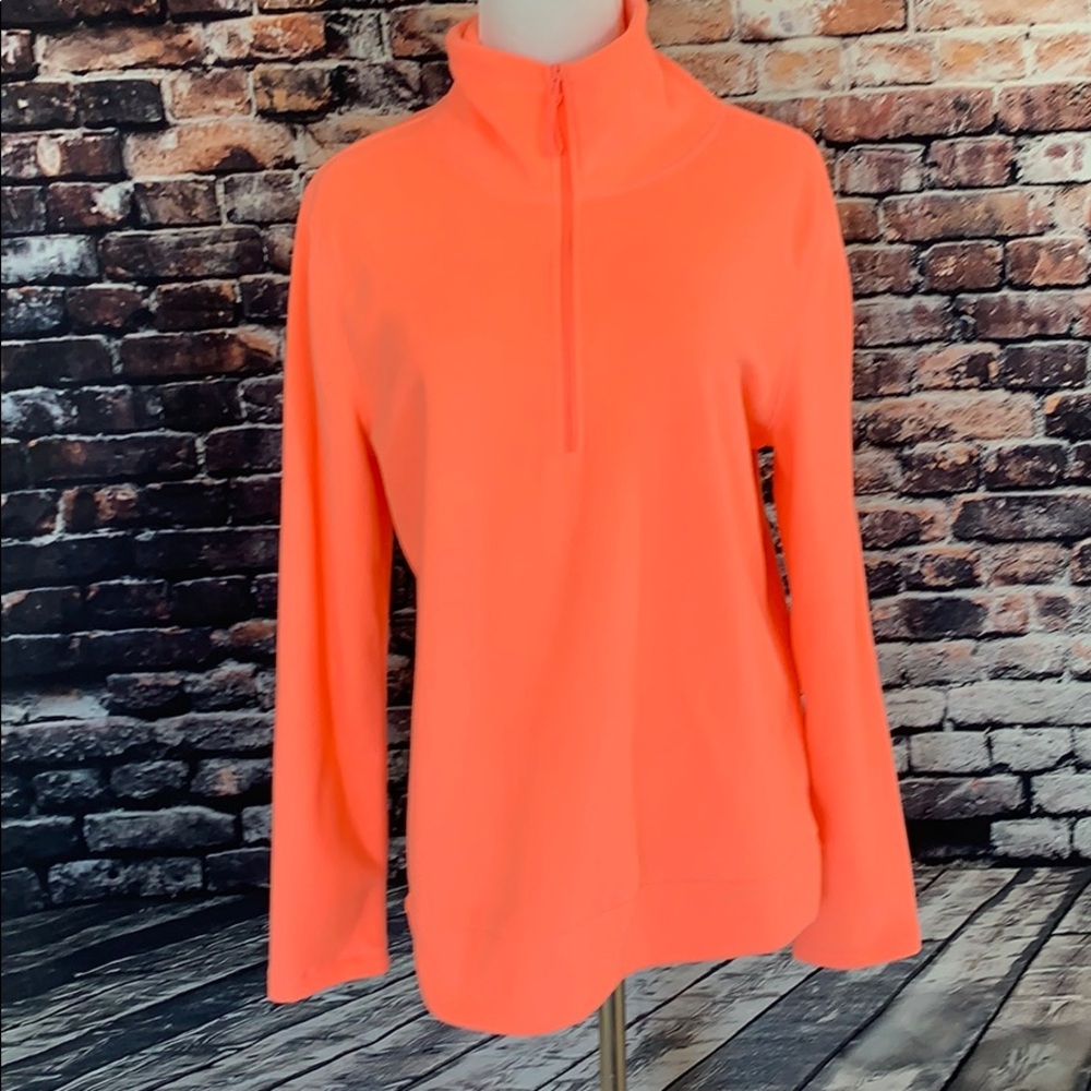 Fleece 1/2 zip Pullover sweatshirt